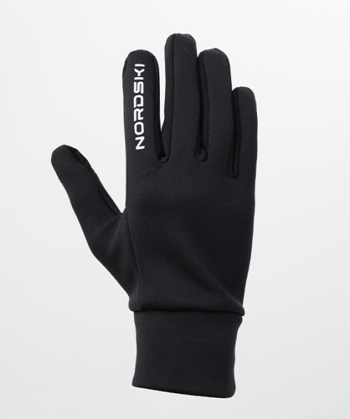 Перчатки Nordski Run Black (7-XS, Black, , , , , )