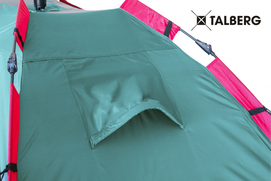 GAZA 3 палатка TALBERG (зелёный) GAZA 3 палатка TALBERG (зелёный)
