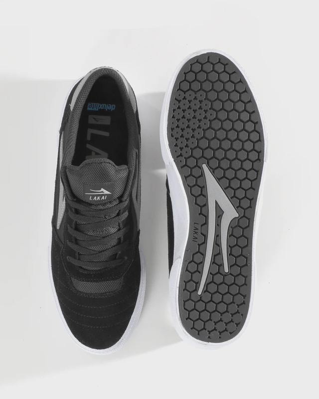 Кеды Lakai Cambridge (45, BLACK/GREY SUEDE, , , , , )