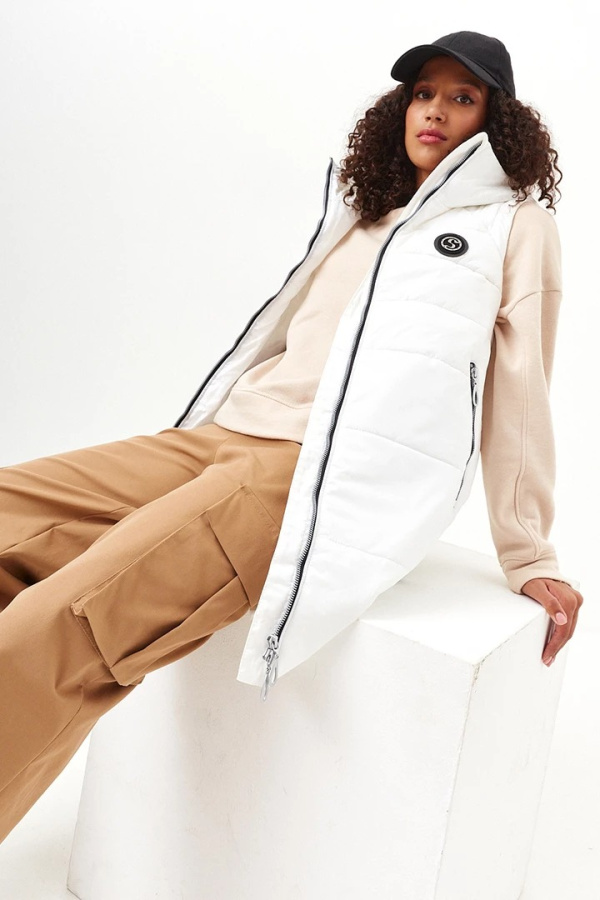 *Жилет 22-52629 жен. (46, 00 Белый, 170, , , , )