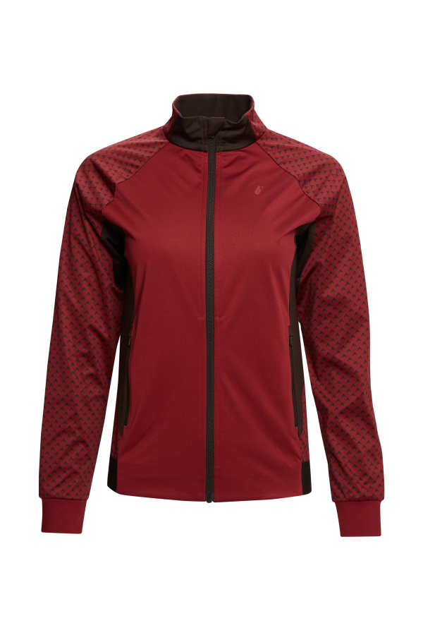 Куртка д/жен. "Баланс 2.0" (XL(50/176), бордовый_кофейный, , , , , )