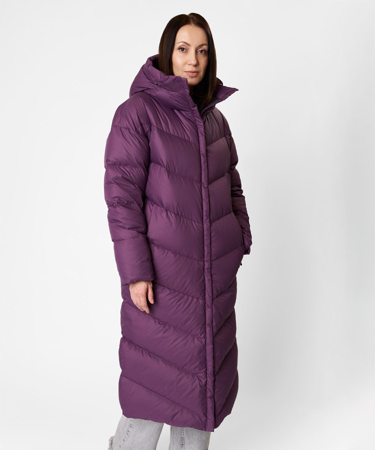 Пальто пуховое Astra Женское (XL, 0100/чернила, , , , , )