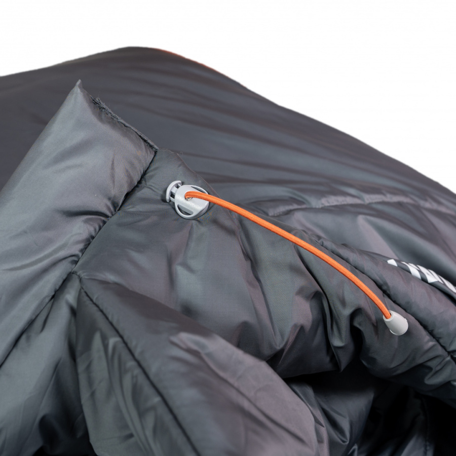 SUMMIT EXP -18°C спальный мешок (-18С, серый/зеленый правый)