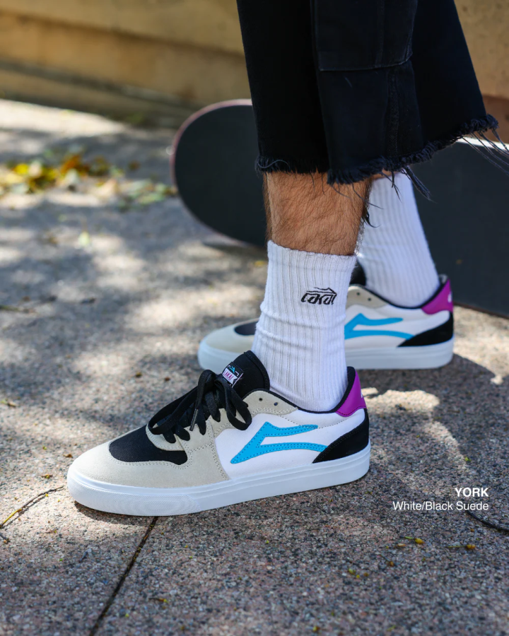 Кеды Lakai York (43, WHITE/BLACK SUEDE, , , , , ) Кеды Lakai York (43, WHITE/BLACK SUEDE, , , , , )