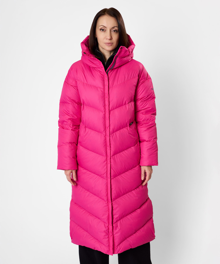 Пальто пуховое Astra Женское (XL, 0500/розовый, , , , , )