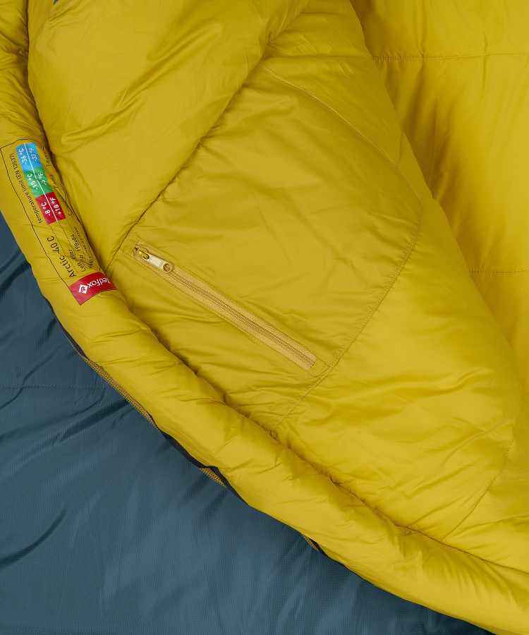 Спальный мешок Arctic-40C left (Long, 6942/нептун/эвкалипт, , , , )