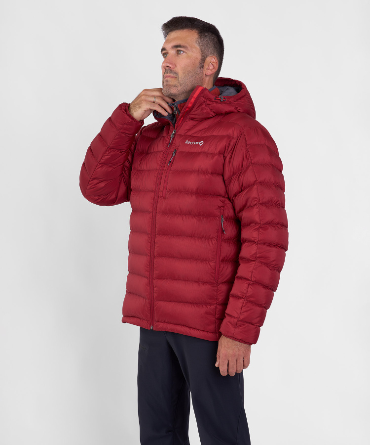 Куртка пуховая Flight Lite III Мужская (L, 1200/т.красный, , , , , )