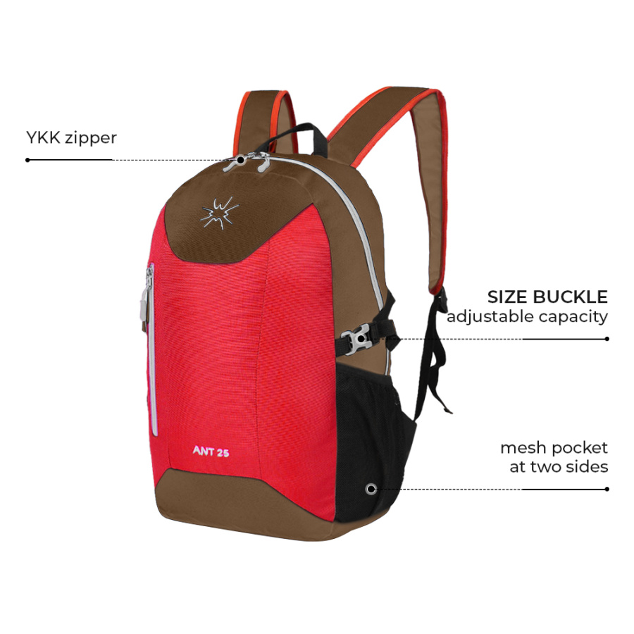 B0209 ANT 25 Рюкзак (25 розовый-коричневый) B0209 ANT 25 Рюкзак (25 розовый-коричневый)