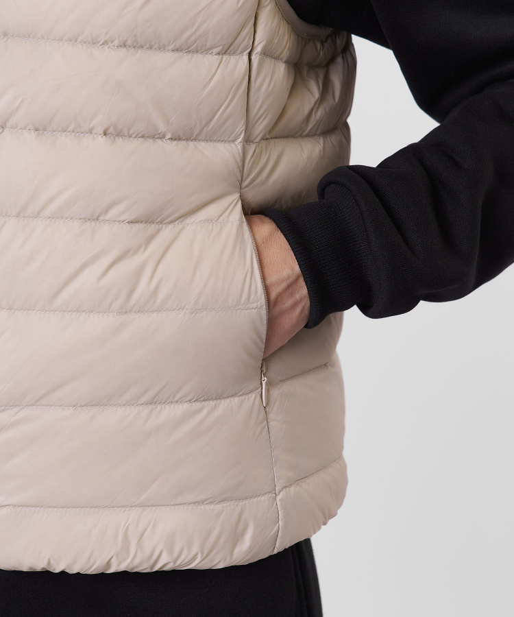 Жилет пуховый Town Женский (L, 8000/белый, , , , , )