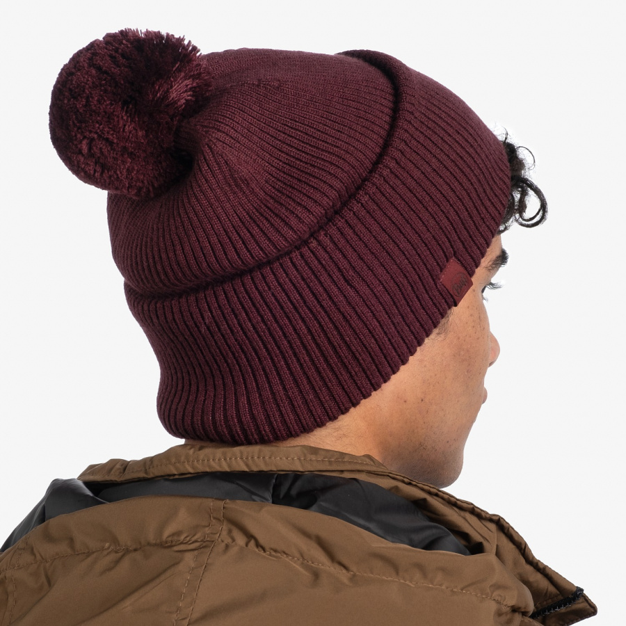 Шапка BUFF KNITTED HAT (One Size, Tim Maroon, , , )