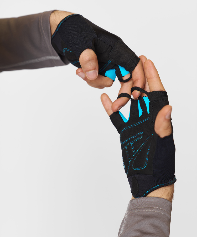 Перчатки Trek II (S, 1082/черный/синий, , , SS17)