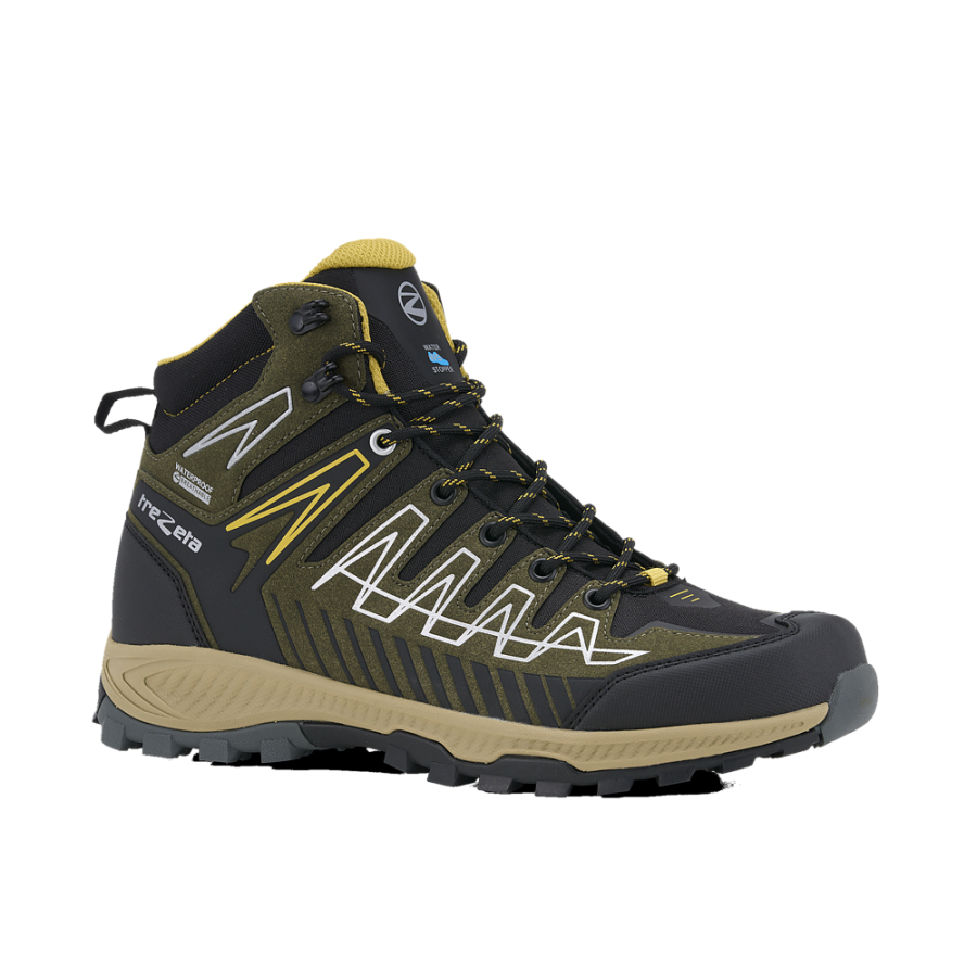 Ботинки THUNDER MID WP (40.5, Olive/Yellow, , , , , )