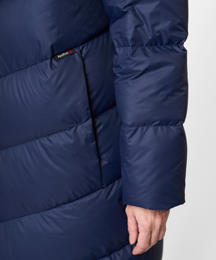 Пальто пуховое Astra Женское (XL, 9100/т.синий, , , , , )