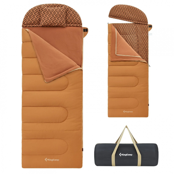Купить King Camp 2201 forest 400 -15°с 230х90 спальный мешок (-15°с, коричневый левый) 18 200 ₽ King Camp 2201 forest 400 -15°с 230х90 спальный мешок (-15°с, коричневый левый)