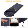 2101 ROCKY 520L -4°С 230х90 спальный мешок (-4°C, черный/графитовый правый)