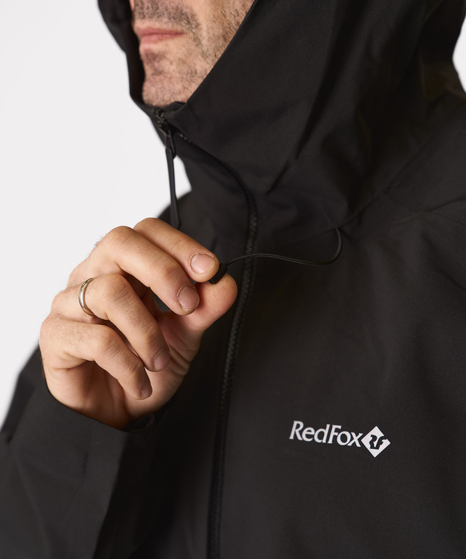 Куртка outdoor rain Мужская (52, 1000/черный, , , , , )