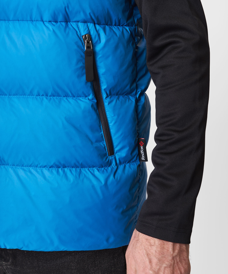 Жилет пуховый Nansen RL Мужской (XXL, 8210/синий/черный, , , , , )