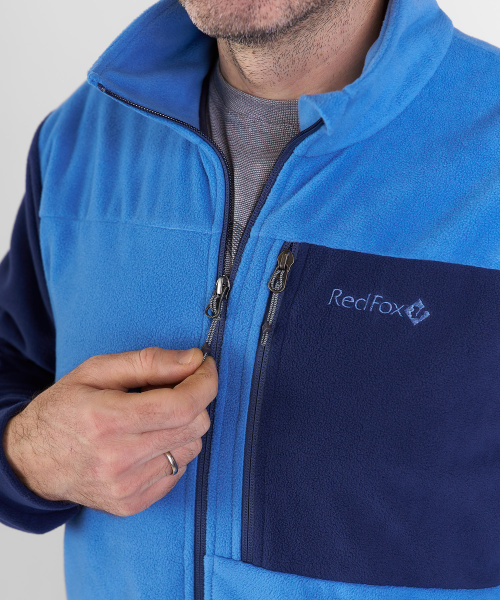 Джемпер Camp Jacket Мужской (S, 8891/серо-синий/т.синий, , , , , )