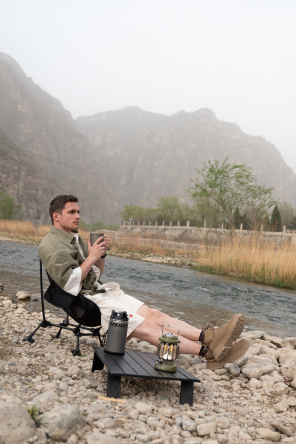 2405 ULTRALIGHT SQUARE LOW CHAIR кресло скл. (черный) 2405 ULTRALIGHT SQUARE LOW CHAIR кресло скл. (черный)