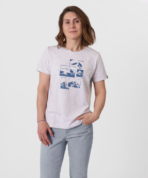 Футболка Sl Женская (XS, 7000/св.серый, , , , , )