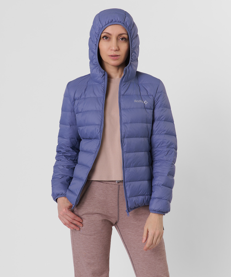Куртка пуховая Town Женская (L, 8600/серо-голубой, , , , , )