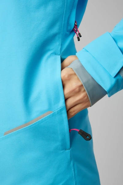 *Куртка 23-42533 гор. жен. (42, 40 Голубой, 162, , , , )