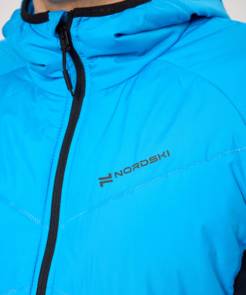Куртка Nordski Hybrid Warm 2.0 Light Blue/Black (48-M, Light Blue/Black, , , , , )
