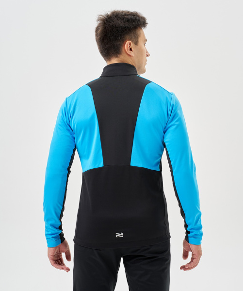 Тренировочная куртка Nordski Advance Light Blue/Black (48-M, Light Blue/Black, , , , , )