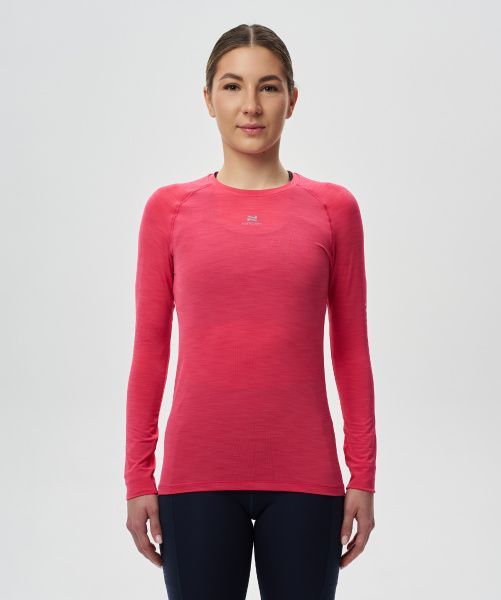 Футболка Nordski Pro Magenta W с длинным рукавом (36-XS, Magenta, , , )
