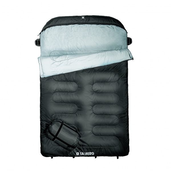 Купить Talberg aosta double 0°c, двехместный спальный мешок (т.серый) 10 990 ₽ Talberg aosta double 0°c, двехместный спальный мешок (т.серый)
