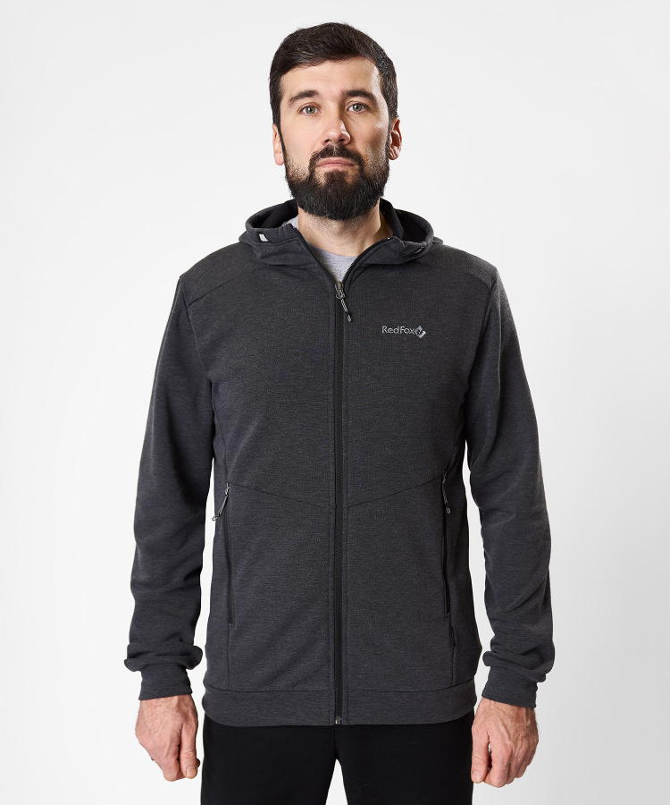 Худи Porto III Мужская (S, 1000/черный, , , , , )