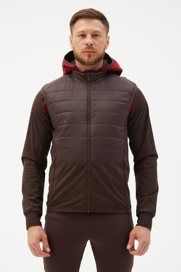 Жилет д/муж. "Комфорт 2.0" (M(50/182), Кофейный, , , , , )