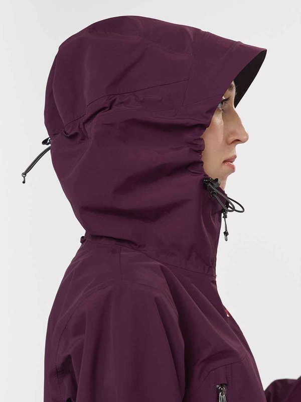 Куртка ветрозащитная Vinson III Женская (L, 0100/чернила, , , , , )