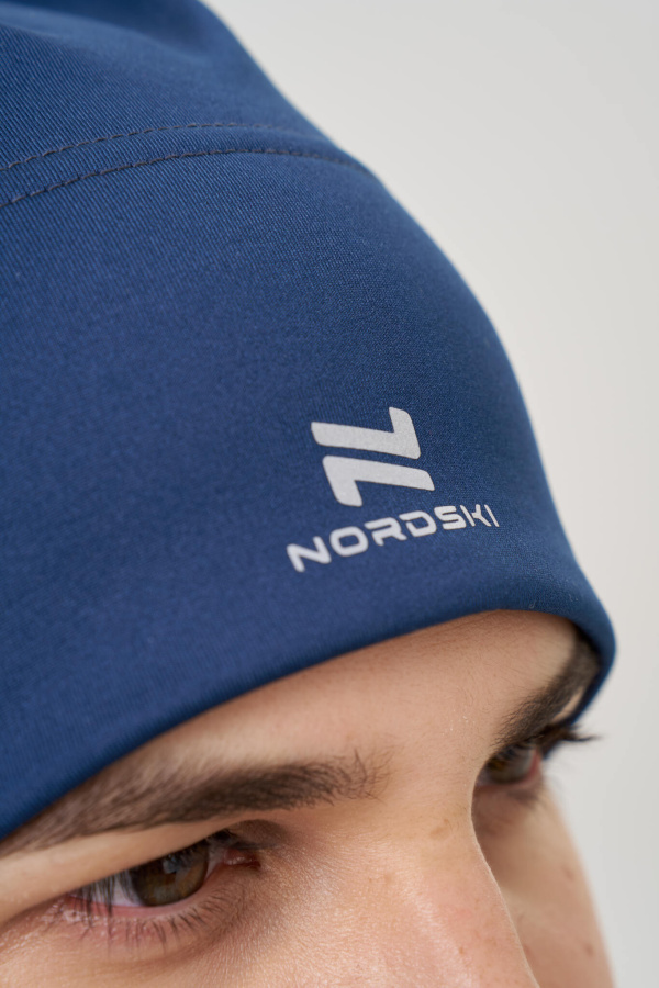 Тренировочная шапка Nordski Train Blueberry (One Size, Blueberry, , , , , )