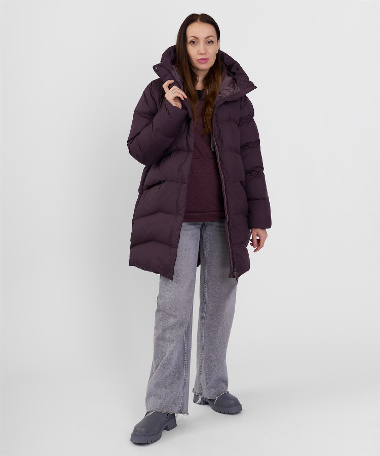Куртка пуховая Chester III Женская (M, 2500/бургунди, , , , , )