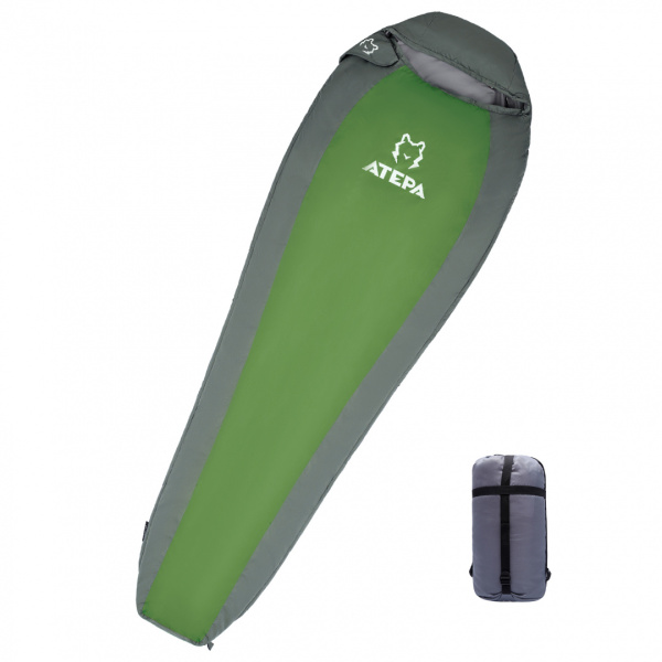 Купить Atepa 2002 compact 1000 0°с 215х75х50 спальный мешок (0c, зеленый левый) 5 510 ₽ Atepa 2002 compact 1000 0°с 215х75х50 спальный мешок (0c, зеленый левый)