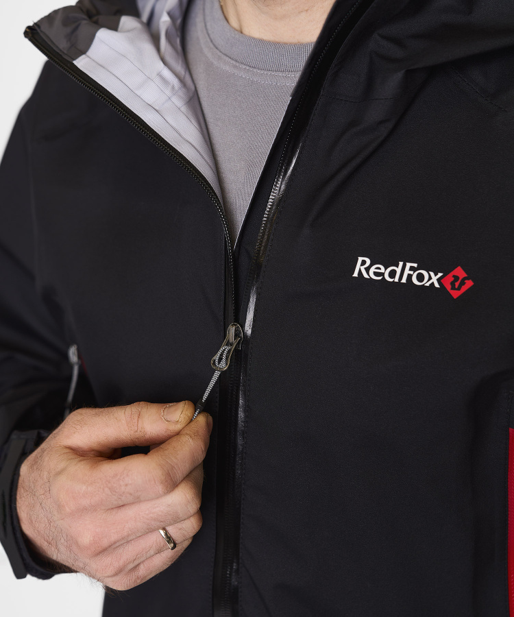 Куртка ветрозащитная Vector GTX V Мужская (XXL, 1010/черный/черный, , , , , )