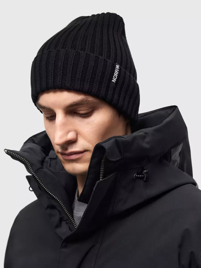 *100664 Шапка MGA 3 (One Size, 060 чёрный, , , , , )