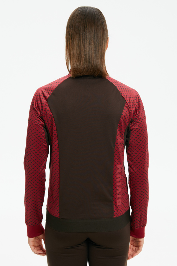 Куртка д/жен. "Баланс 2.0" (XL(50/176), бордовый_кофейный, , , , , )