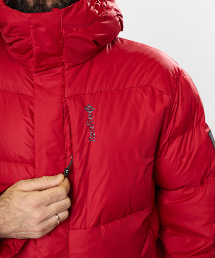 Куртка пуховая Myst Мужская (M, 1200/т.красный, , , , , )