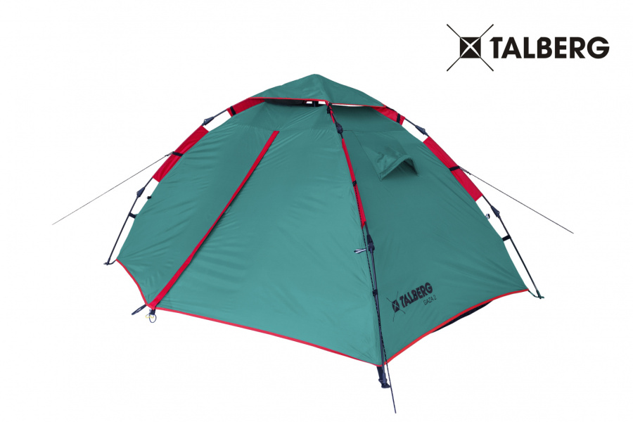 GAZA 3 палатка TALBERG (зелёный) GAZA 3 палатка TALBERG (зелёный)