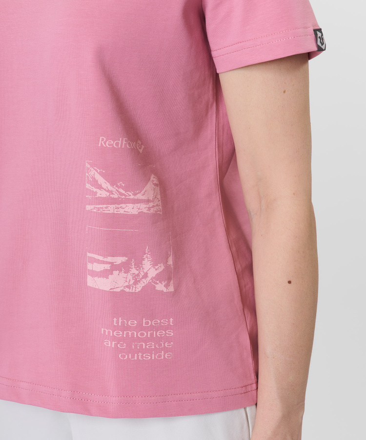 Футболка Memory Женская (S, 1900/coral fusion, , , , , )