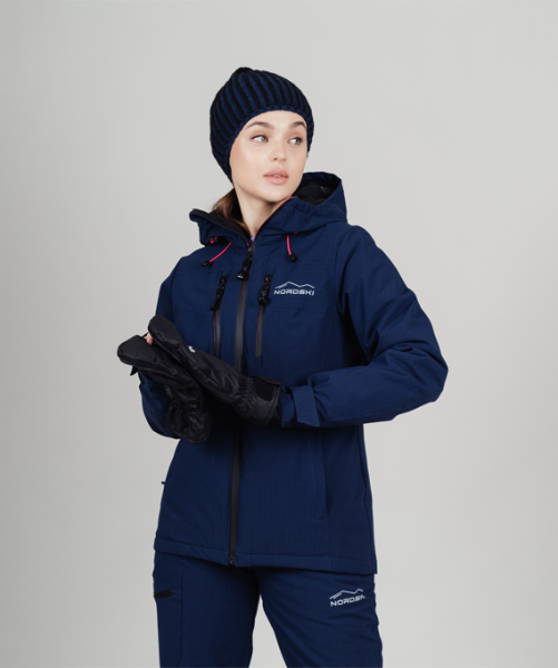 Горнолыжная куртка Nordski Lavin 2.0 Dress Blue W (38-S, DRESS BLUE, , , , , )