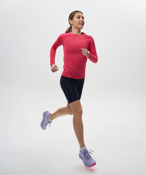 Футболка Nordski Pro Magenta W с длинным рукавом (36-XS, Magenta, , , )