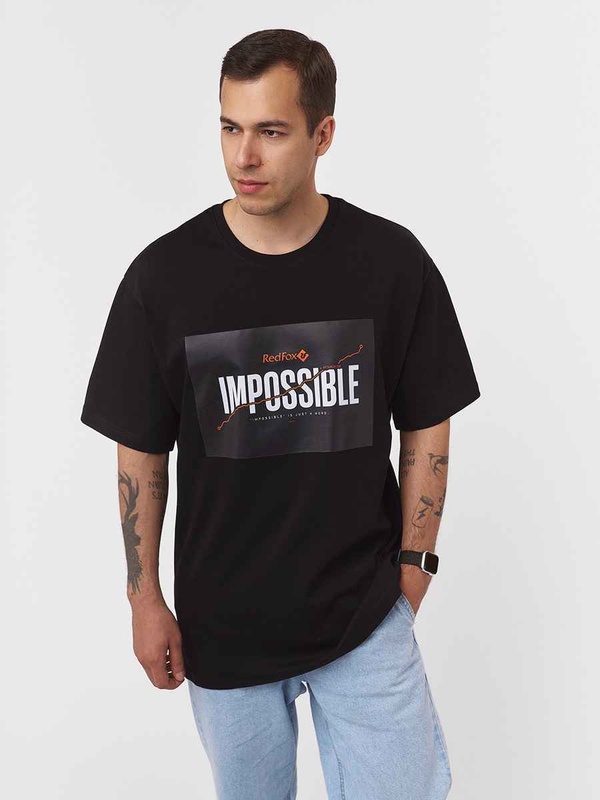 Футболка Impossible Red Fox (XXL, 1000/черный, , , )