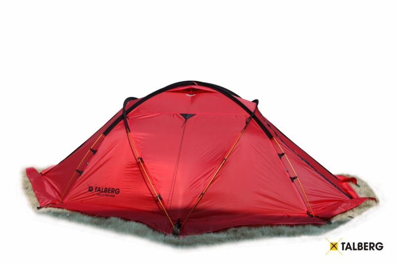 PEAK PRO 3 RED палатка Talberg (красный)