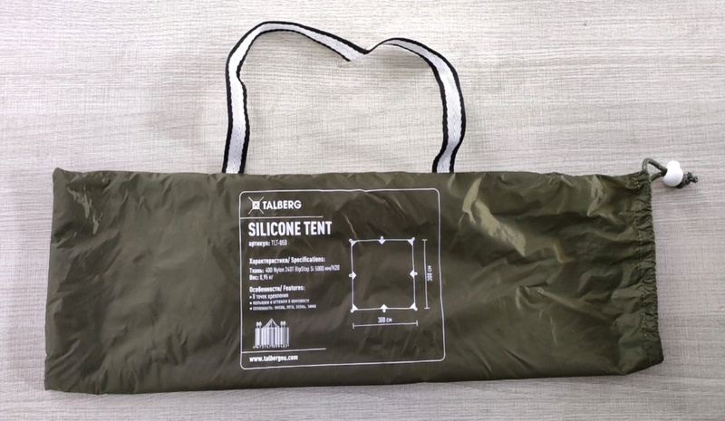 SILICONE TENT тент 3X3м Talberg (3X3)