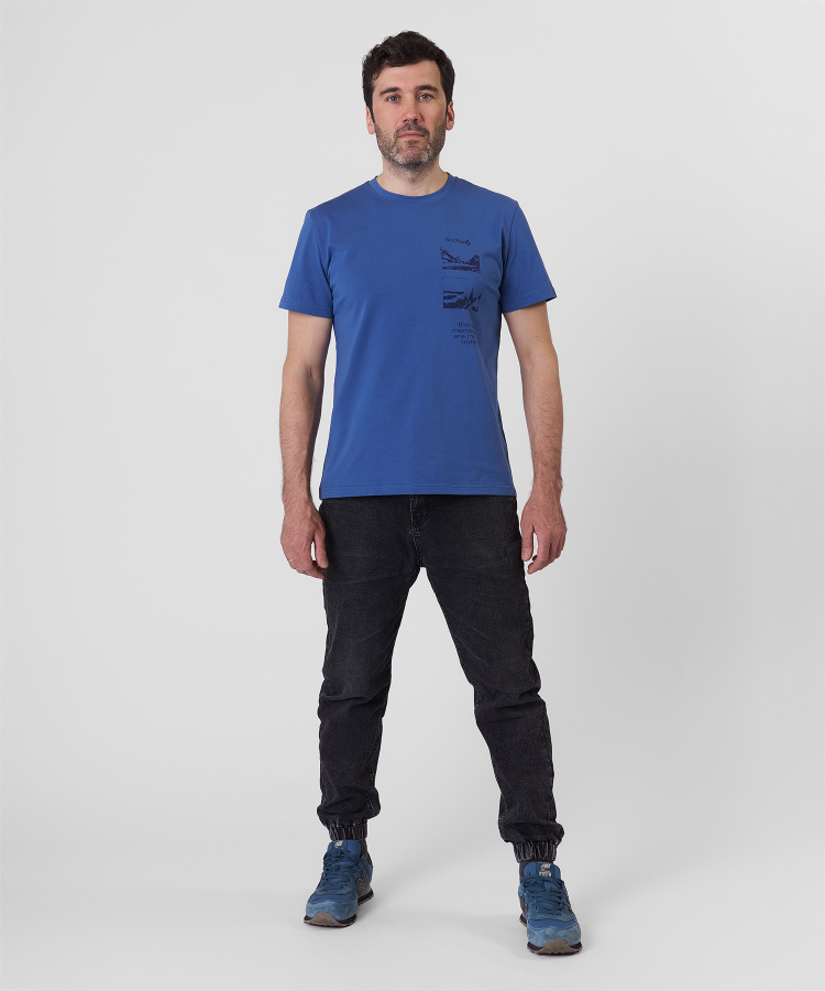 Футболка Memory Мужская (XL, 9700/деним, , , , , )