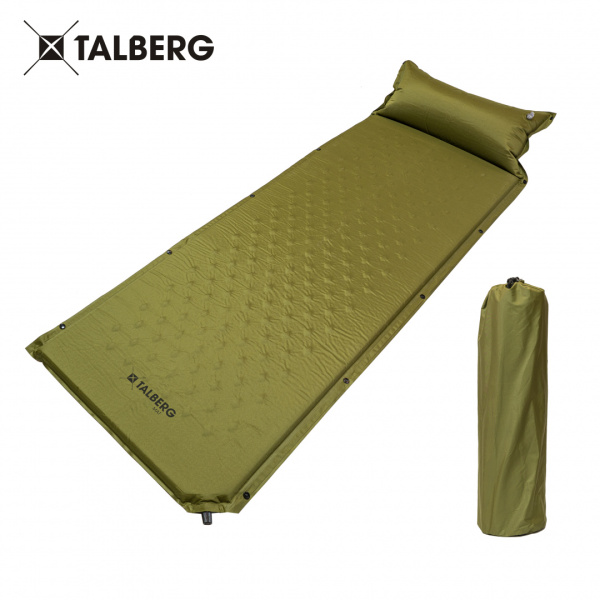 Купить Talberg basic large mat самонадувающиеся коврики (195х70х5,оливковый) 6 850 ₽ Talberg basic large mat самонадувающиеся коврики (195х70х5,оливковый)