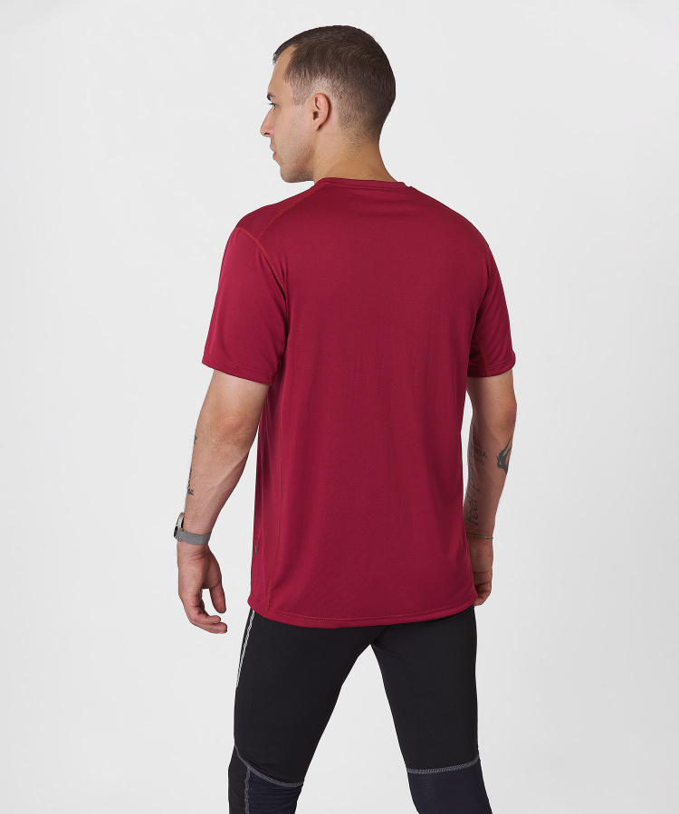 Футболка Interline Мужская (L, 1100/бордовый, , , , , )